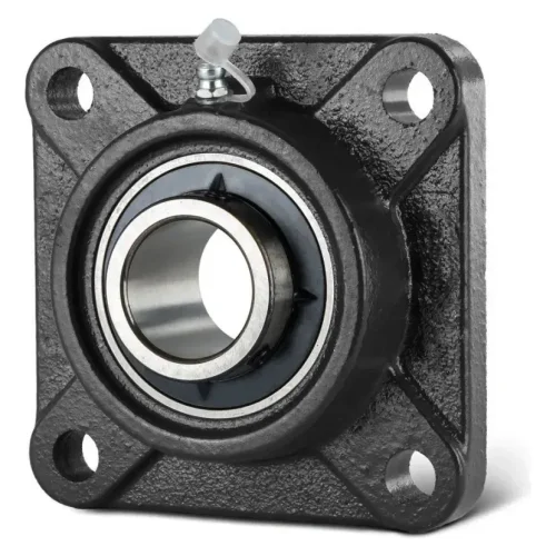 Mancal Quadrado Completo Com Rolamento Modelo Ucf205 Eixo 25
