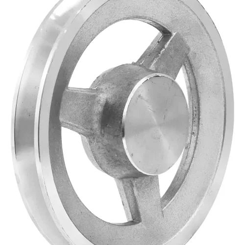 Polia De Alumínio - 180mm - 1 Canal A - Sem Furo