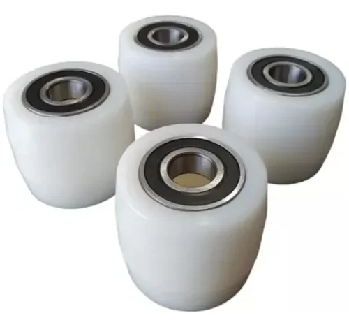 4 Roda De Carga Dupla Nylon 70x60 Paleteira Menegotti C/rol