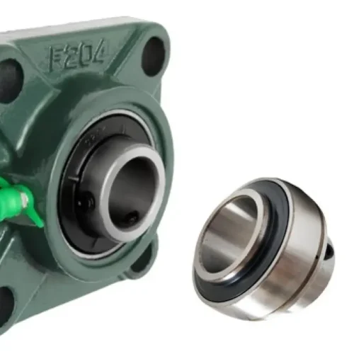 Ucf208 Kit C/1 Mancal Quadrado Flange + Rolamento Eixo 40mm