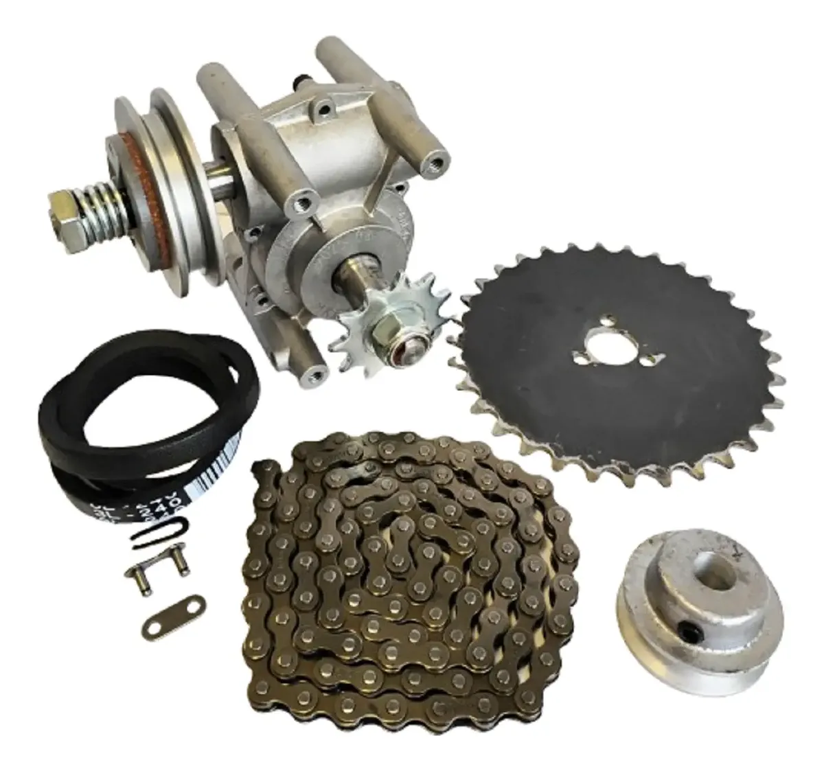 Redutor Velocidade 1x30 Coroa Bronze Kit Completo