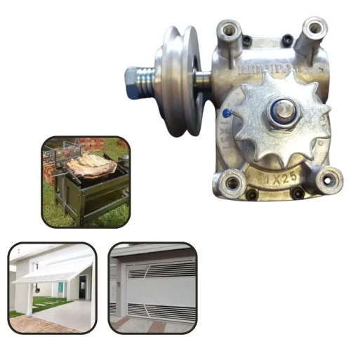 Caixa De Redução Redutor 1:37 Engrenagem Poliacetal P/ Motor
