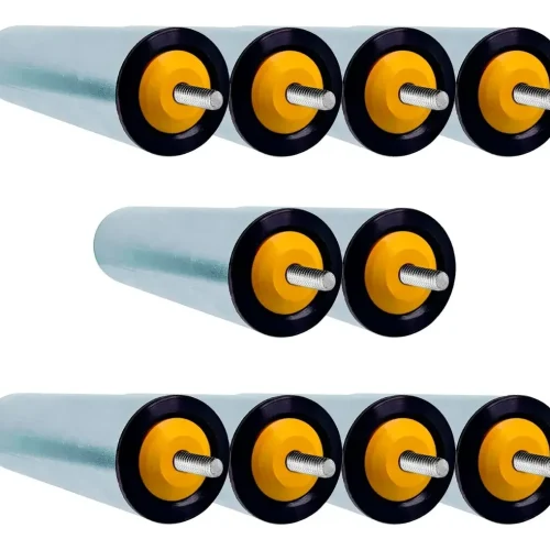 [20 Peças] Rolete De Aço 50,8 Mm - Comprimento Útil 200mm