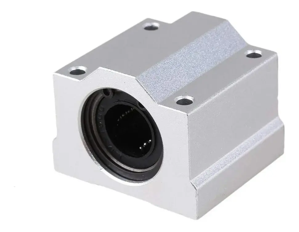 Pillow Block Fechado 25mm Rolamento Scs Uu Para Eixo