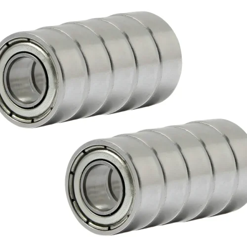 Kit 10 Micro Rolamento 693zz 3x8x4mm Aço Carbono