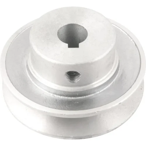 Polia Alumínio 1 Canal Perfil A 70mm Com Furo 14mm - Vonder