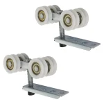 Roldana Concava Aço Nylon 80kg Rodinato Stanley Porta Correr Madeira