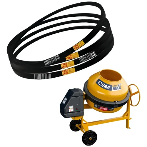 Kit 5 Correias A-45 Lenz Brasil Para Betoneira Industrial