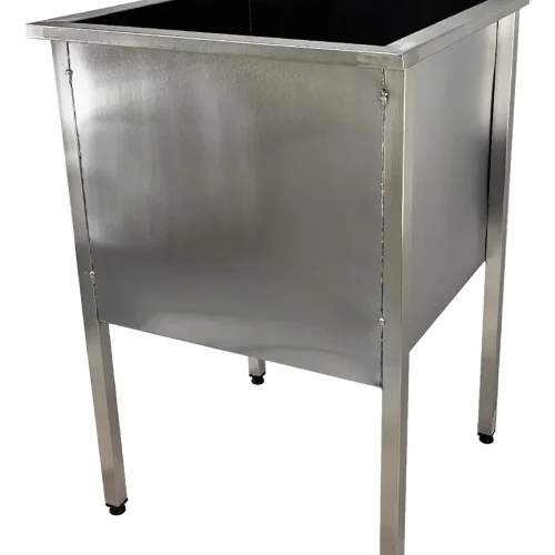 Tanque De Inox 60x60x90cm Para Panelas De Cozinha Industrial