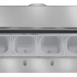 Condimentadora Aisa do Brasil Refrigerada Inox 6 Cubas 1,6L
