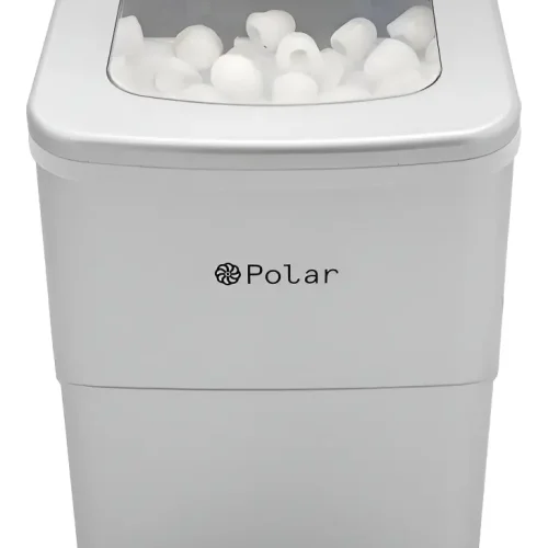 Máquina De Gelo Polar - Ice Maker - Prata 15kg Dia Prata