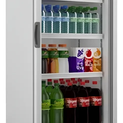 Geladeira Expositora Vertical Bebida Branco 403 L Metalfrio VB40AL