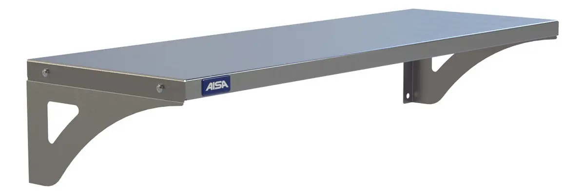 Prateleira Aérea Aço Inox 22cm X 67cm Restaurante Lanchonete