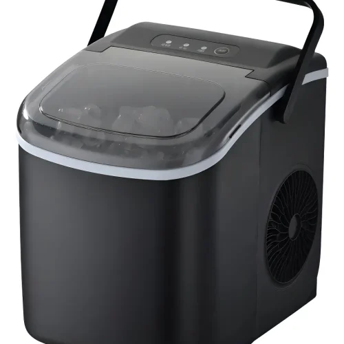 Máquina Fabricadora De Gelo 15kg Portátil Oninstek Cor Preto