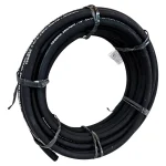 Mangueira Hidráulica 1/2 R2at 2 Trama Aço Alta Pressão 15m Cor Preto