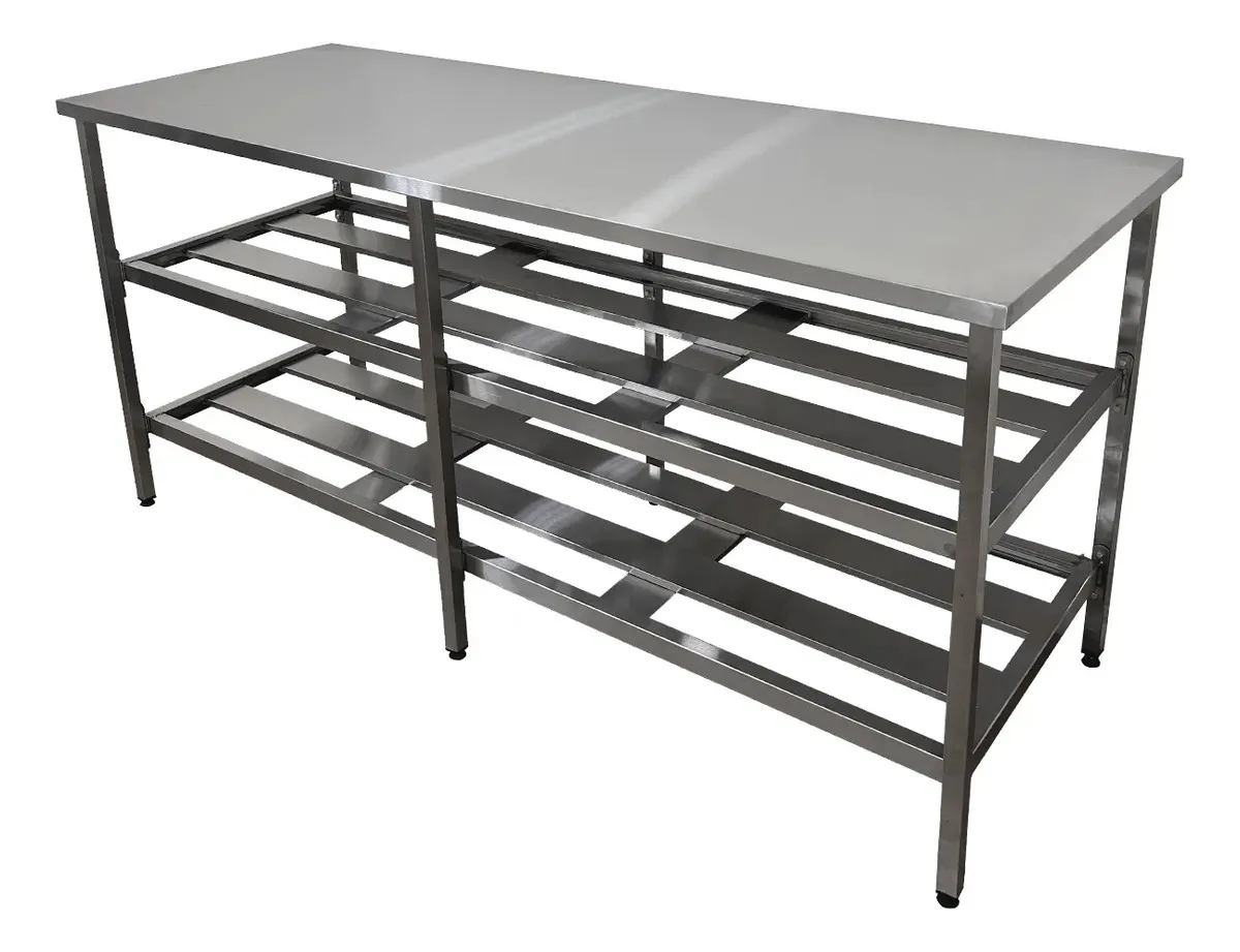 Mesa / Bancada 100% Inox 1900x700x900