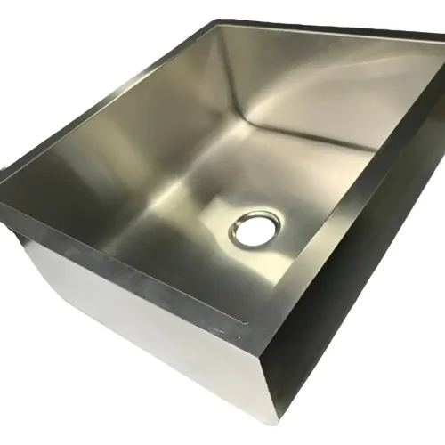 Cuba Industrial Inox 60x50x35cm Para Cozinha Pia Aço Tanque