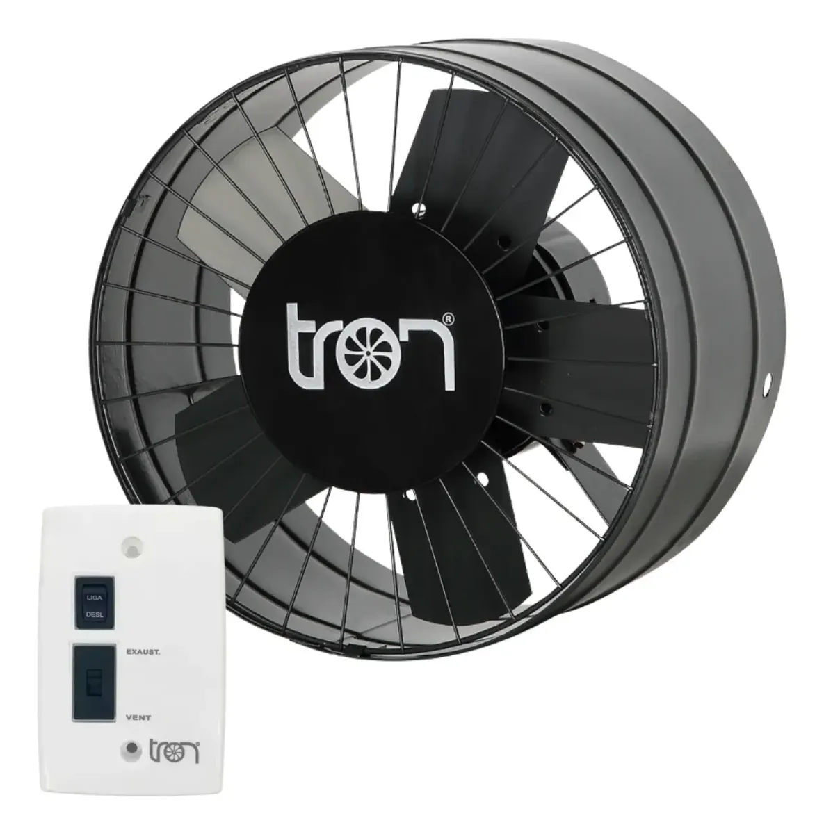Ventilador Exaustor Tron Cozinha Churrasqueira 300mm 130w