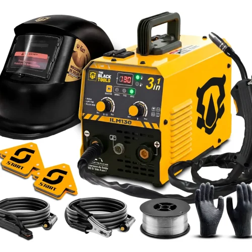 Maquina De Solda Multiprocessos Mig 130a 220v Tig Acessórios