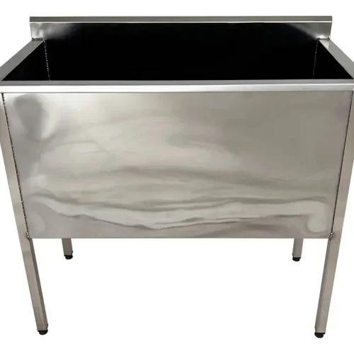 Tanque Inox Industrial 1,00m X 0,50cm X 0,50cm
