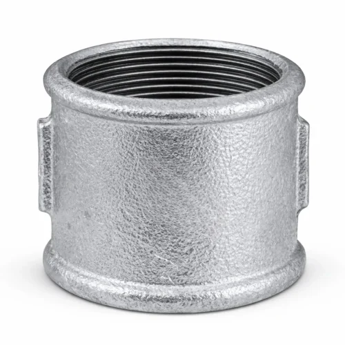 Luva Ferro Galvanizado 2.1/2 Bsp Conexão Hidráulica Rosqueável Industrial - Center Chamas