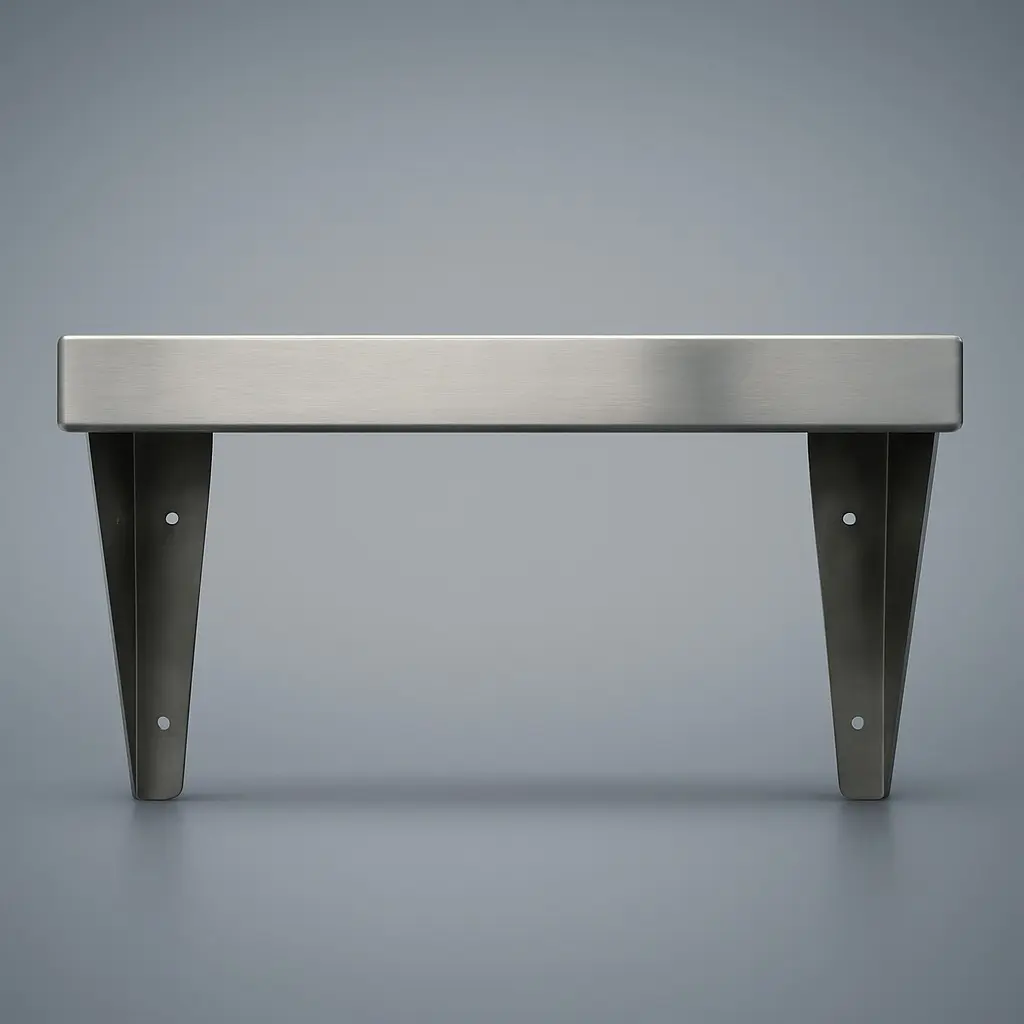 Prateleira Aço Inox 100x40 Industrial Reforçada 50kg