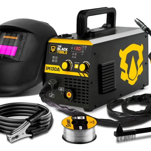 Maquina De Solda Inversora Mig Sem Gás 130a + Kit Acessórios