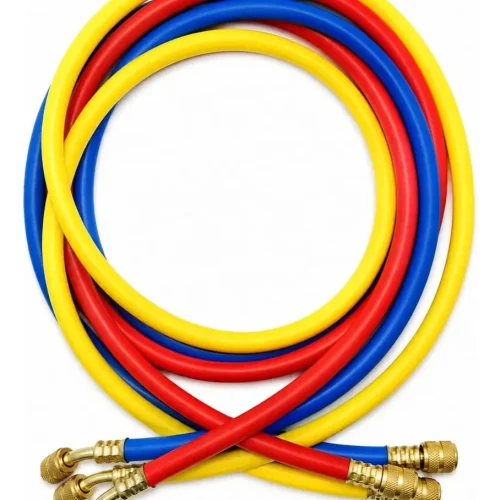 3 Mangueiras Manifold R134a 1/4 1,50 Cm R12 R22 R404 R502