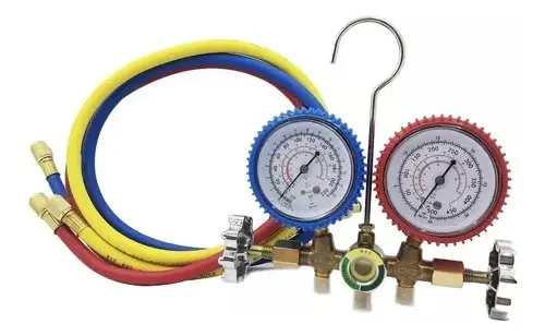 Manometro Manifold Para Ar Condicionado Geladeira Freezer