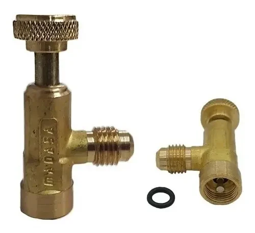 Válvula Acionadora Para Garrafas Gases Refrigerante