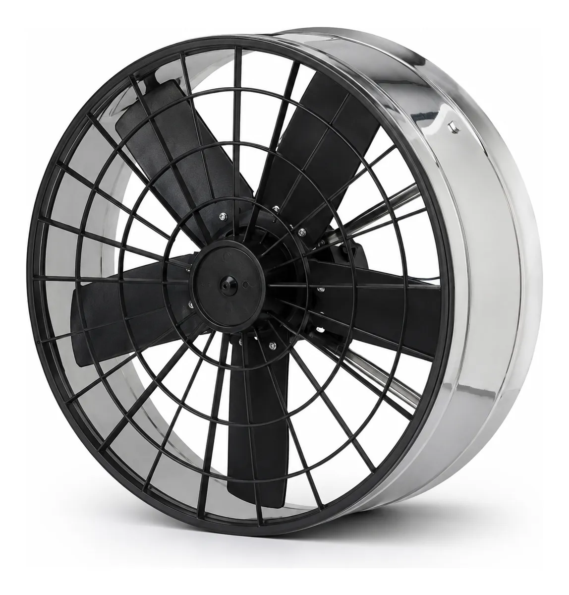 Exaustor Industrial 50cm Com Reversão Silencioso Blindado