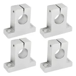 Kit C/ 4 Suporte Para Eixo Guia Linear 8mm Sk8 Cnc Router