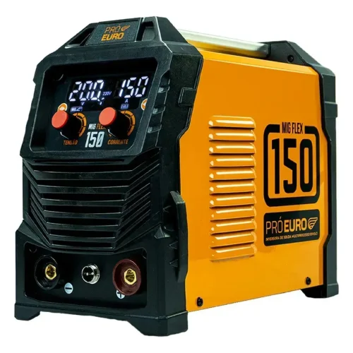 Máquina Solda Inversora Mig 150a Pró Euro Sem Gás Tig Lift