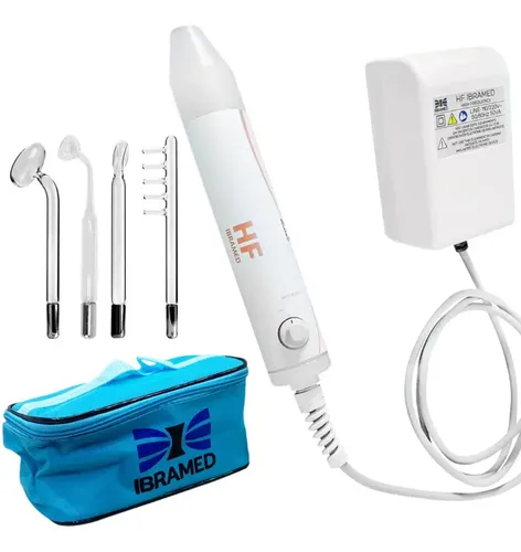 Alta Frequência Ibramed HF Portátil com 4 Eletrodos e Anvisa