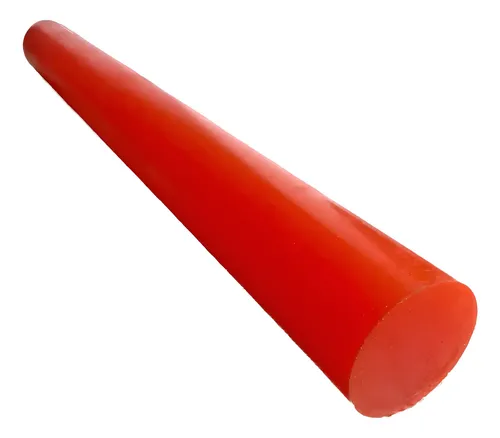 Tarugo de Poliuretano PU Vermelho 20 x 300 mm 90 Shore