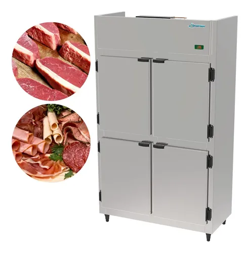 Geladeira Industrial Comercial Kofisa 4 Portas Inox 765 L