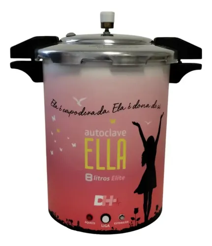Autoclave Ella 8 Litros Digital para Manicure e Clínicas