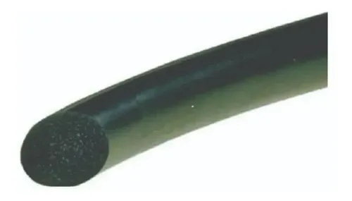 Cordão Esponjoso de Borracha 4 mm para Vedação Rolo 50 Metros