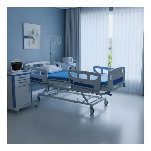 Cama Hospitalar Elétrica 8 Movimentos com Elevação e Colchão D28