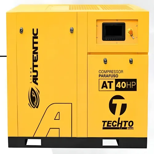 Compressor de Parafuso Techto Autentic AT 40 HP 10 bar 220V