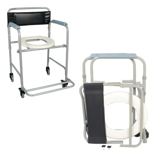 Cadeira de Banho Higiênica Dobrável Dellamed D30 até 100 kg