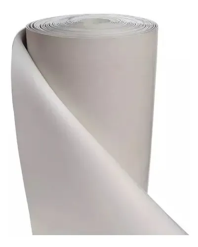 Lençol de Borracha Atóxica Branca 2 mm Grau Alimentício 1 m²