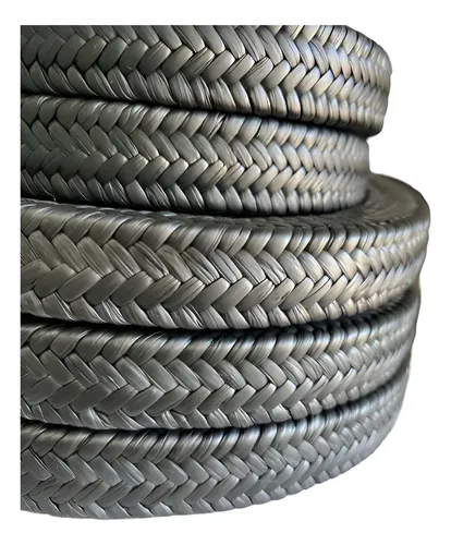Gaxeta PTFE Expandido com Grafite 3/8" (9,5 mm) 1 Metro