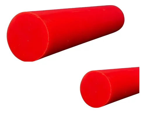 Tarugo de Poliuretano PU Vermelho 30 x 300 mm 90 Shore