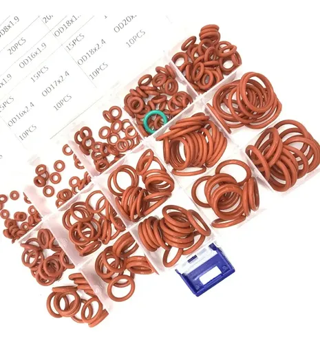 Kit Anel O-Ring de Silicone Alta Temperatura 225 Peças GNR