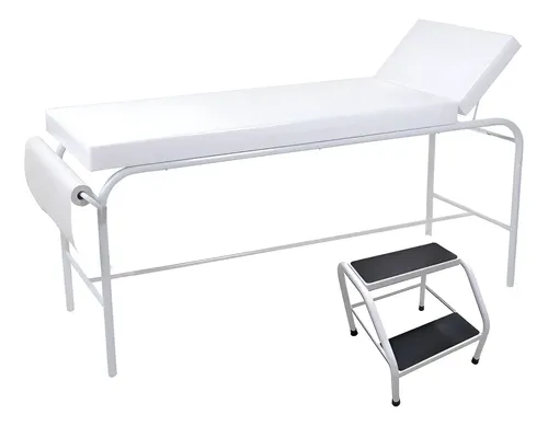 Kit Maca Fixa com Suporte para Papel e Escadinha para Estética