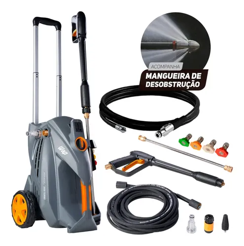 Lavadora e Desobstruidora WAP 5100 Turbo Ultra 2.300 PSI Motor Indução