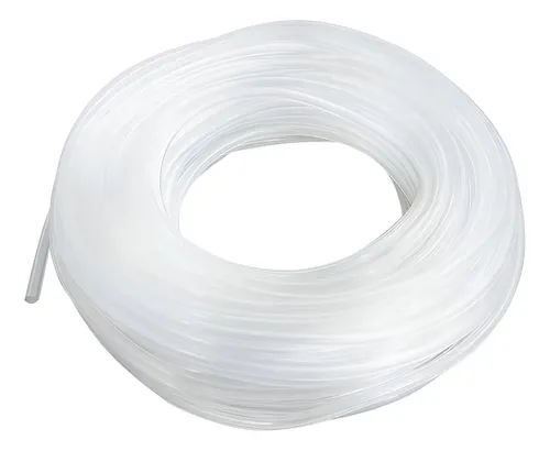 Tubo Mangueira de Silicone Atóxica 8 x 12 mm (3/8") 10 Metros