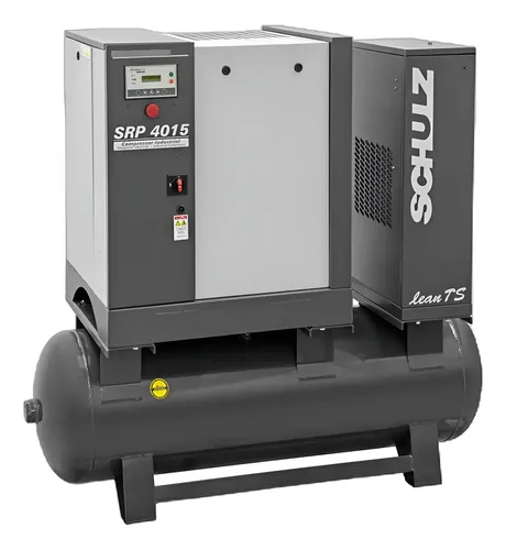 Compressor de Parafuso Schulz SRP 4015E Lean TS 15 HP 260 L com Secador